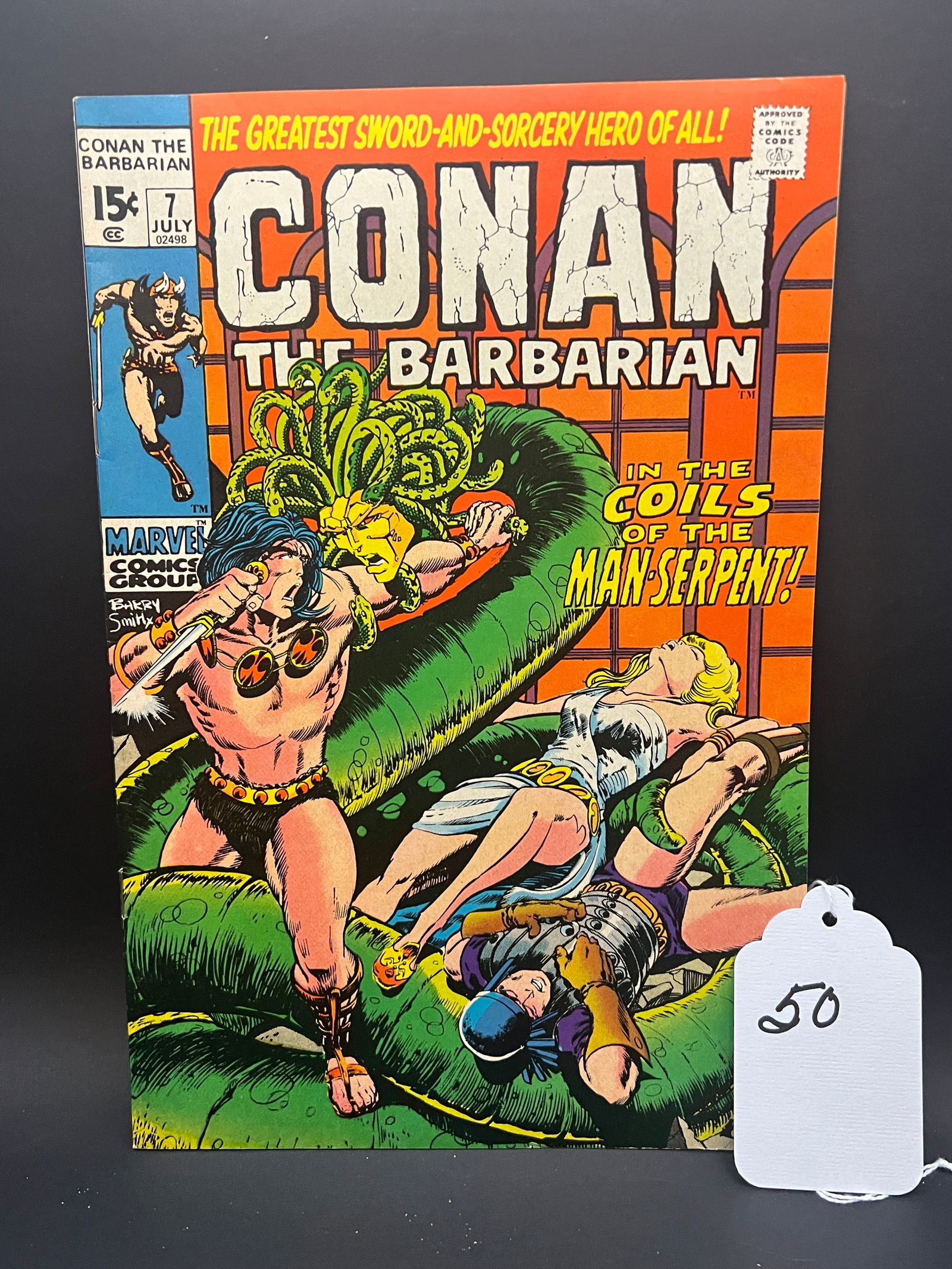Marvel Comics Conan The Barbarian Issues No. 7, 8, 9 (1 of 6)