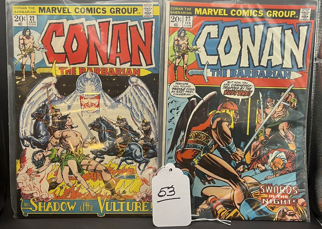 Marvel Comics Conan The Barbarian Issues No. 22 - 23 (1 of 2)
