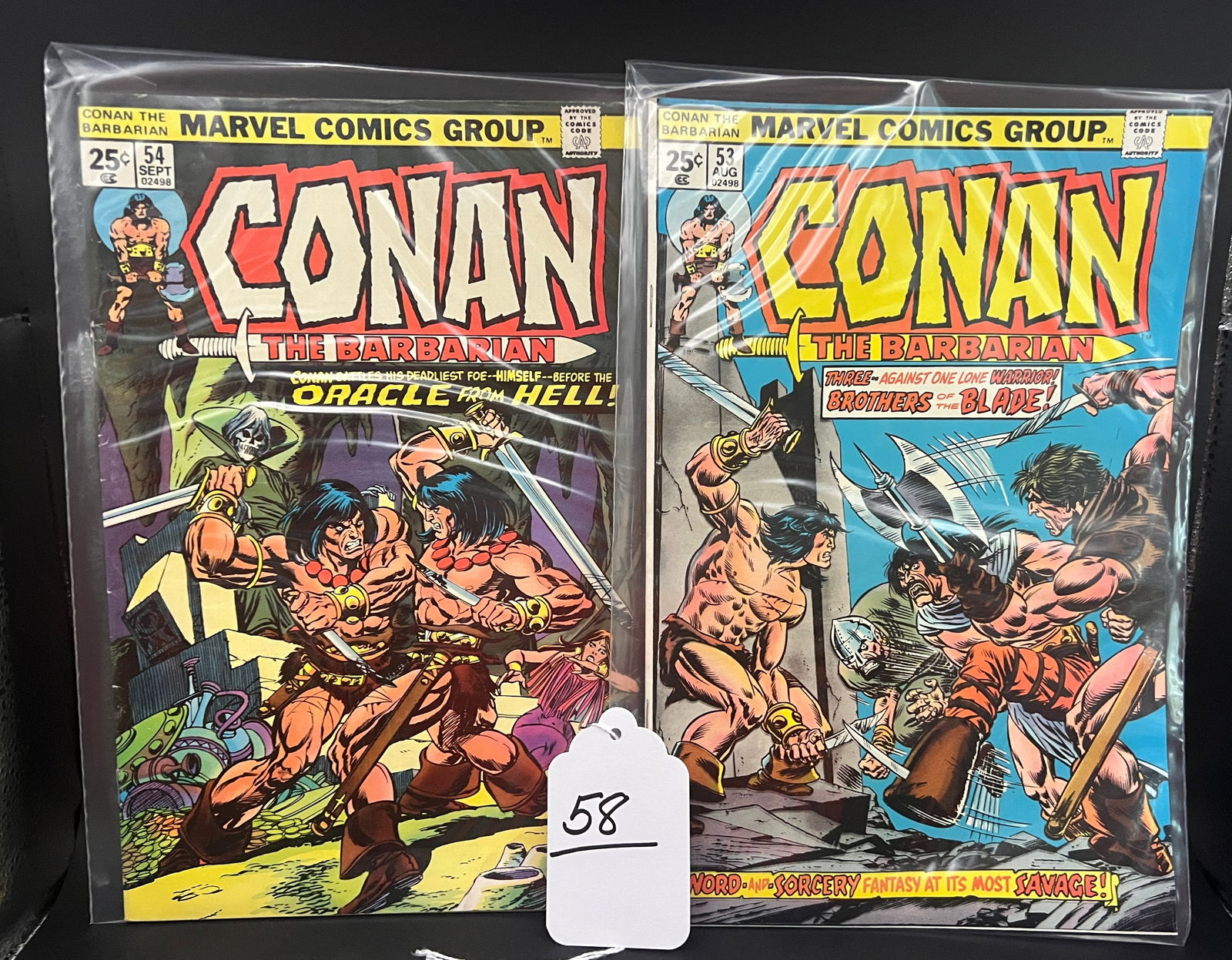 Marvel Comics Conan The Barbarian Issues No. 51 - 60 (1 of 6)