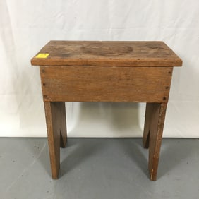 Primitive Bench, Diamond Cut Out Legs