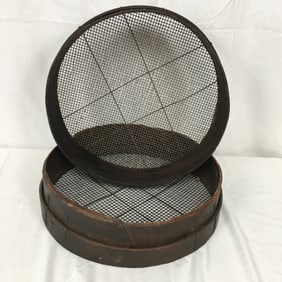 Pair of Large Primitive Sifters