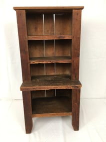 Child's Stepback Hutch