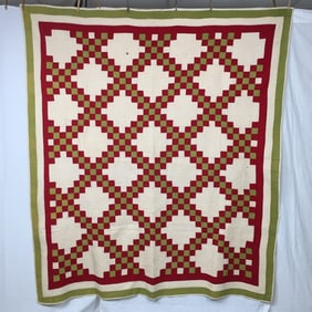 Antique Irish Chain Quilt