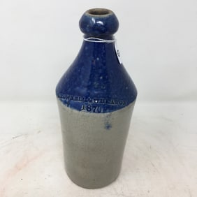 Stoneware Bottle, Brownell & Wheaton 1870
