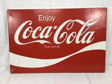 Enjoy Coca Cola Advertising Sign