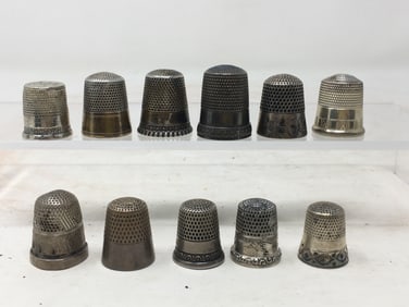 (11) Sterling Thimbles