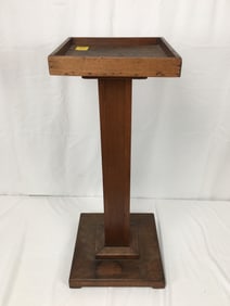 Square Pedestal Plant Stand