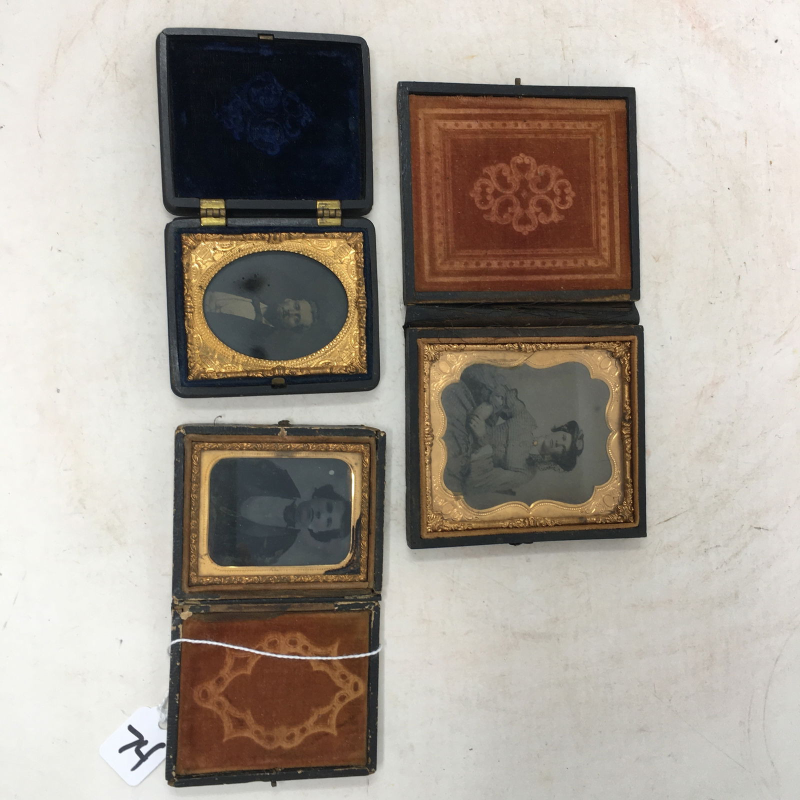 (3) Daguerreotype Portraits (1 of 5)
