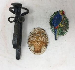 (3) Cast Iron Door Knockers