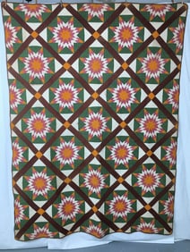 Antique Blazing Star Quilt