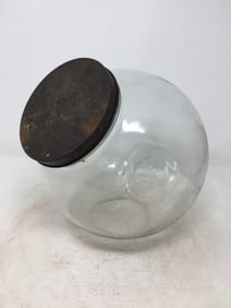 Glass Counter Jar