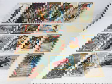 (17) Patriotic Postcards