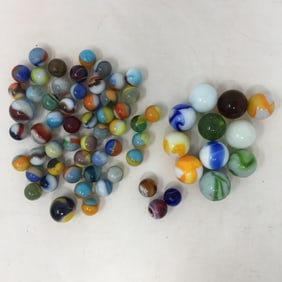 Lot of Antique & Vintage Marbles