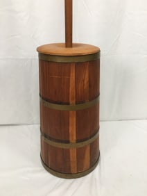 Banded Floor Butter Churn
