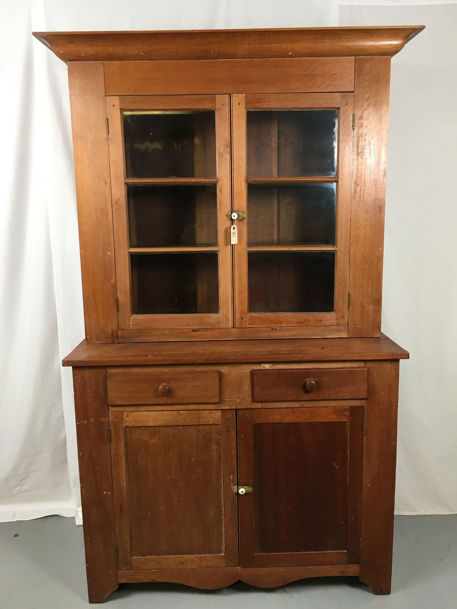 6-Pane Stepback Cupboard (1 of 9)