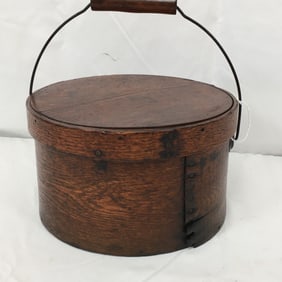 Bentwood Pantry Box, Bail Handle
