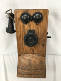Oak Wall Telephone
