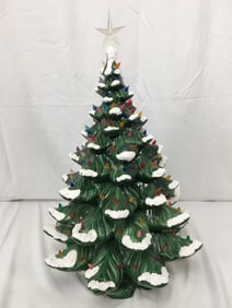 Vintage Ceramic Christmas Tree