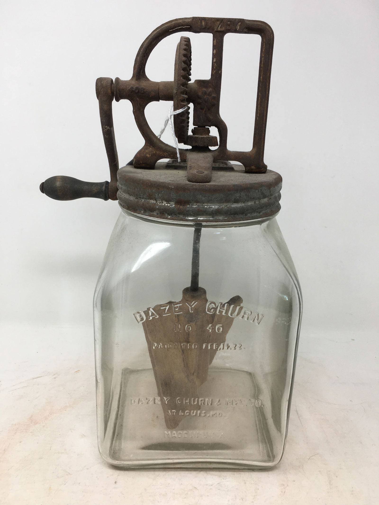 Dazey No. 40 Glass Churn (1 of 3)