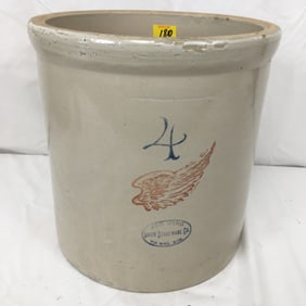 4 Gallon Red Wing Crock