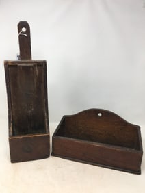 (2) Hanging Candle Boxes