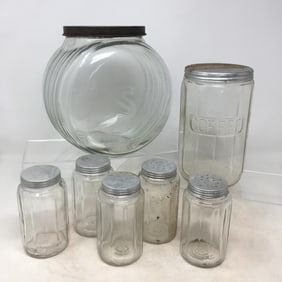 Seller's Canisters, Spice Jars, Shakers