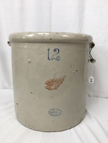 12 Gallon Red Wing Stoneware Crock