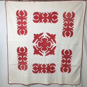Antique Quilt, Scherenschnitte Applique