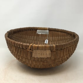 Round Woven Splint Basket