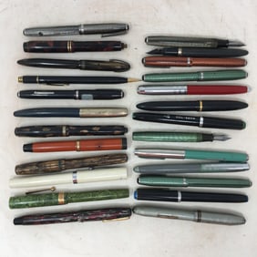 Group of Vintage Fountain Pens