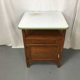 Enamel Top Kitchen Work Table