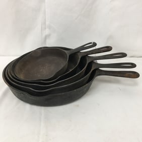 Griswold Skillets, Nos. 3, 5, 6, 7, 8