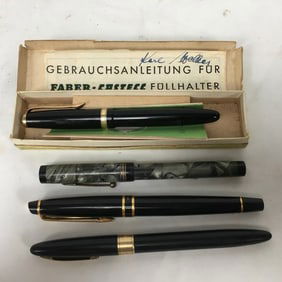 Vintage Fountain Pens, 14K Nibs