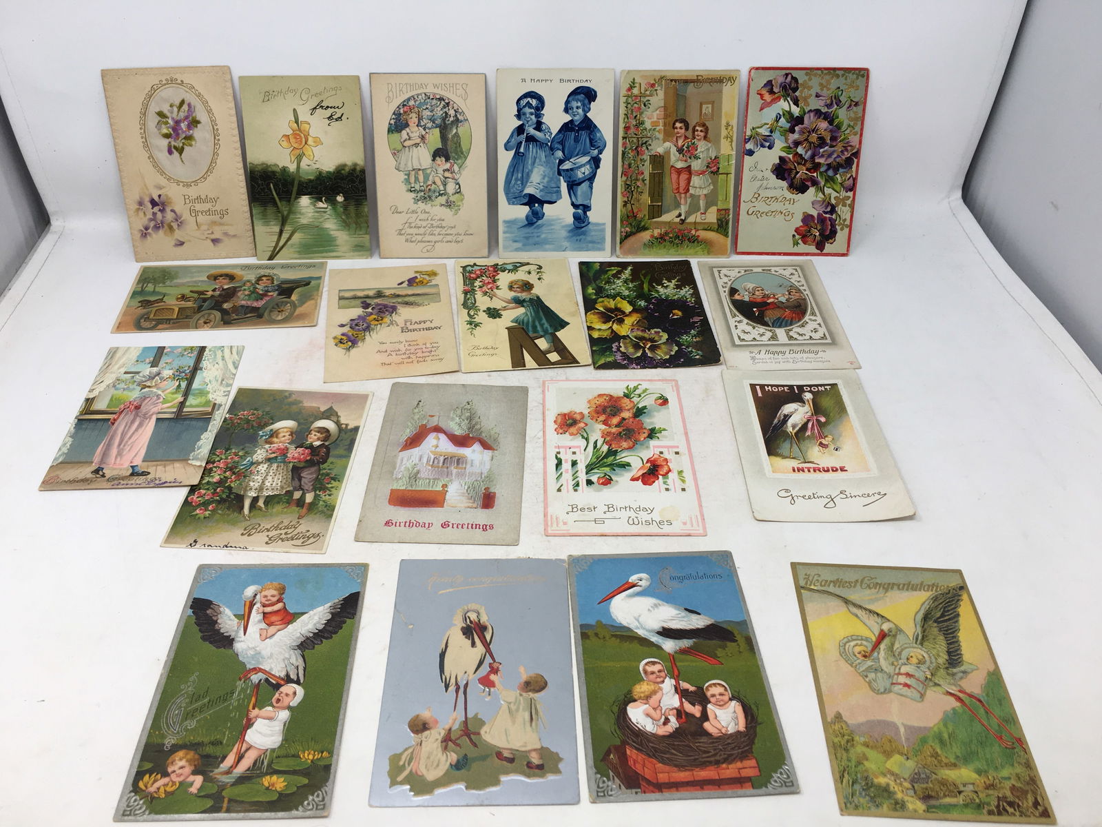 (20) Antique Postcards (1 of 7)