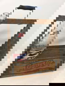 Pepsi-Cola Wooden 6-Pack Carrier