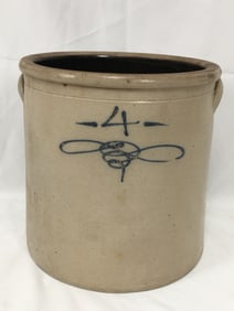 4 Gallon Beesting Stoneware Crock