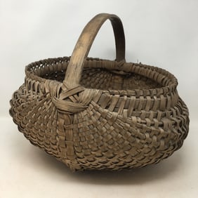 Large Woven Splint Basket