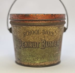 School Days Peanut Butter Tin