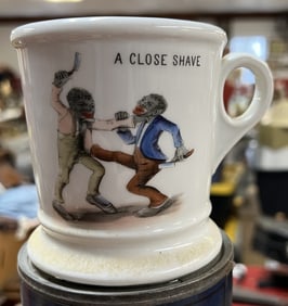 Black Americana Shaving Mug