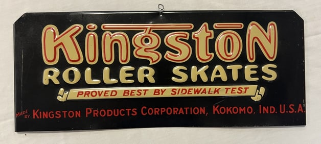 Kingston Roller Skates Sign