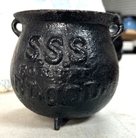 Cast Iron Advertising String Holder