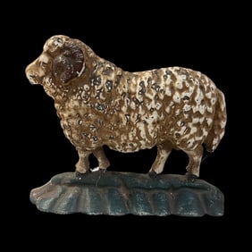 Cast Iron Ram Door Stop