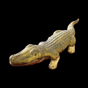 Cast Iron Alligator