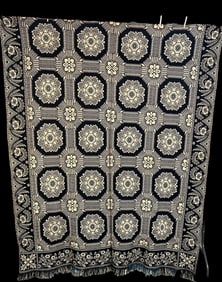 1864 John Muir Coverlet