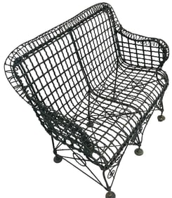 Victorian Wire Bench