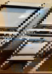 Round Oak Cook Stove 1920s