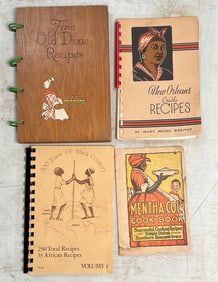 Four Black Americana Cookbooks