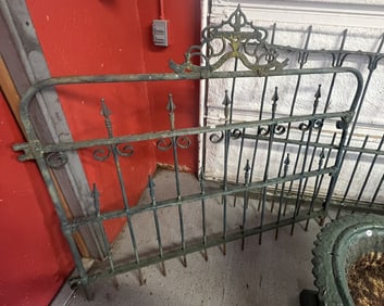 Cast Iron Garden Gate