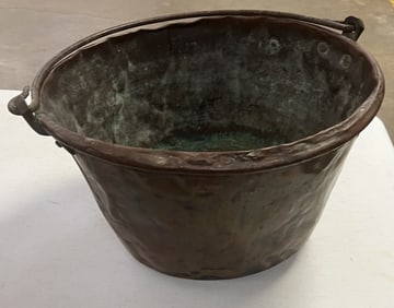 Copper Kettle w/Bail Handle