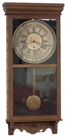 Oak Regulator Wall Clock